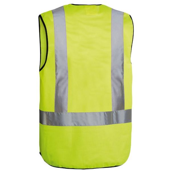 Bisley Reflective Taped H Pattern Hi Vis Vest (BV0342HT) - Ace Workwear