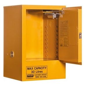 PRATT Toxic Storage Cabinet 30L 1 Door, 1 Shelf (5516AST) Class 6 Toxic Substance, signprice Pratt - Ace Workwear