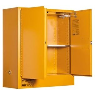 PRATT Oxidizing Agent Storage Cabinet 160L 2 Door, 2 Shelf (5530AOA) Class 5 1 Oxidizing Agent, signprice Pratt - Ace Workwear