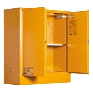 PRATT Toxic Storage Cabinet 160L 2 Door, 2 Shelf (5530AST) Class 6 Toxic Substance, signprice Pratt - Ace Workwear