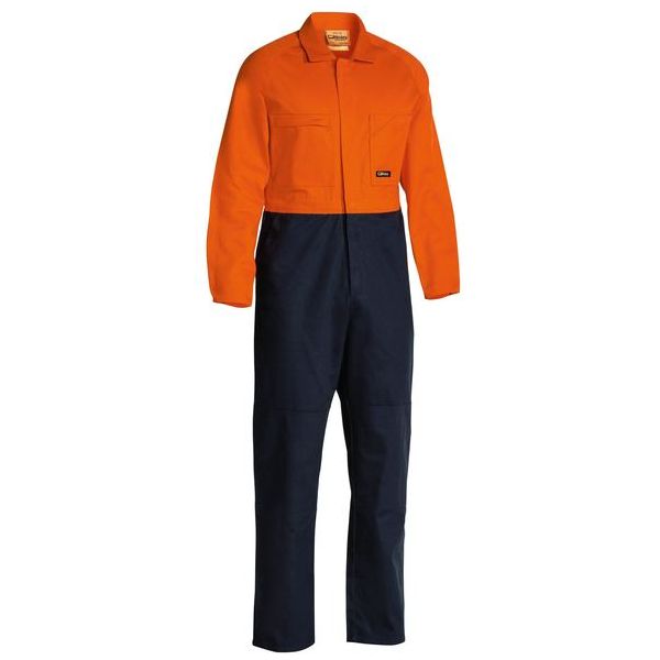 Bisley Two Tone Hi Vis Coveralls Regular Weight (BC6357)