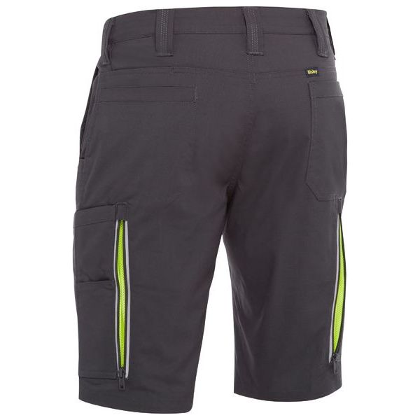 Bisley X Airflow Stretch Ripstop Vented Cargo Short (BSHC1150) - Ace Workwear