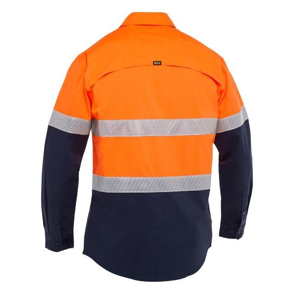 Bisley X Airflow Hi Vis Taped Stretch Ripstop Shirt (BS6491T) - Ace Workwear