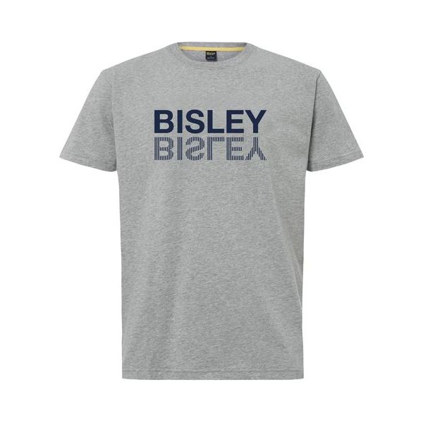 Bisley Crew Neck Flipped Logo Tee (BKT097)