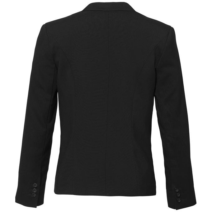 Biz Corporates Womens Short Jacket With Reverse Lapel (60113) Corporate Dresses & Jackets, signprice Biz Corporates - Ace Workwear