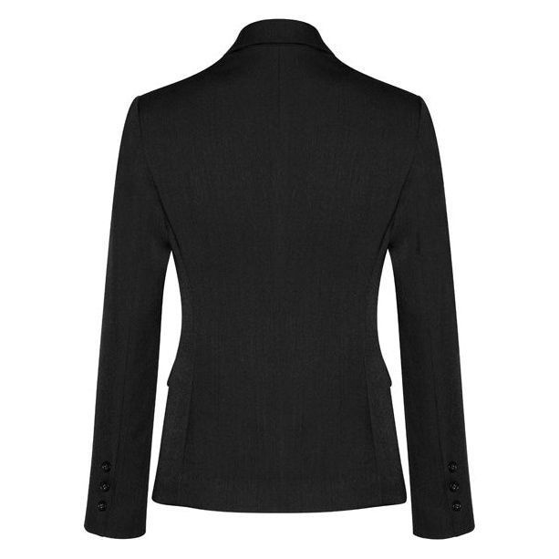 Biz Corporates Womens 2 Button Mid Length Jacket (60119) Corporate Dresses & Jackets, signprice Biz Corporates - Ace Workwear