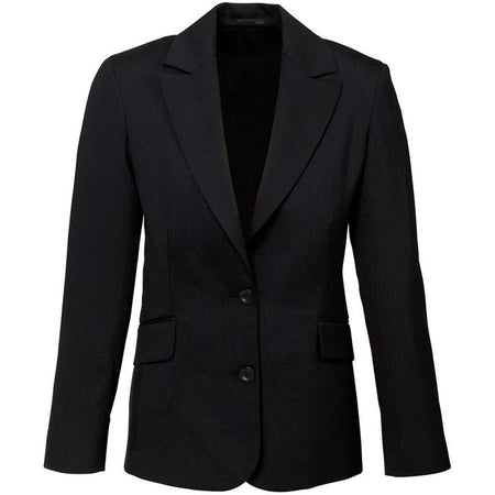 Biz Corporates Womens Longline Jacket (64012) Corporate Dresses & Jackets, signprice Biz Corporates - Ace Workwear