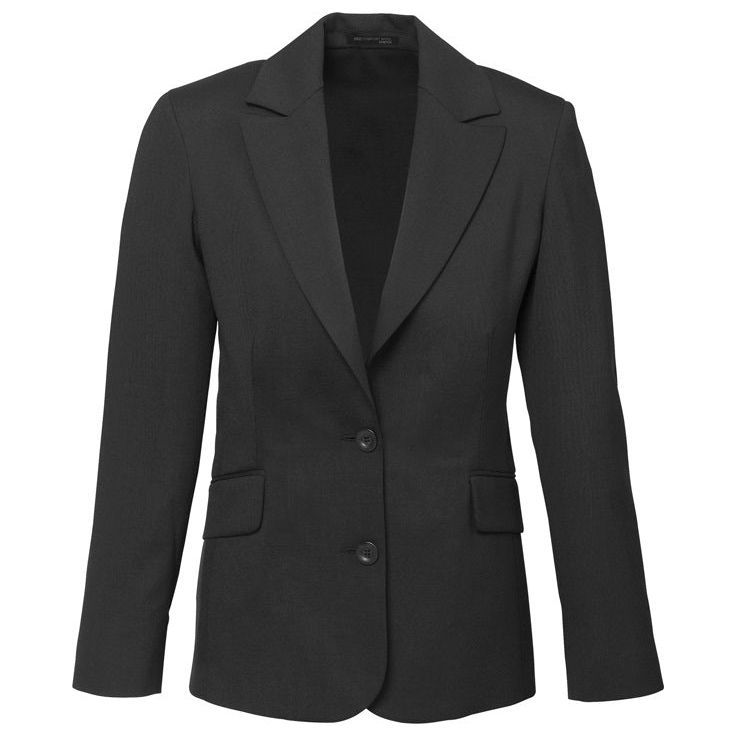 Biz Corporates Womens Longline Jacket (64012) Corporate Dresses & Jackets, signprice Biz Corporates - Ace Workwear