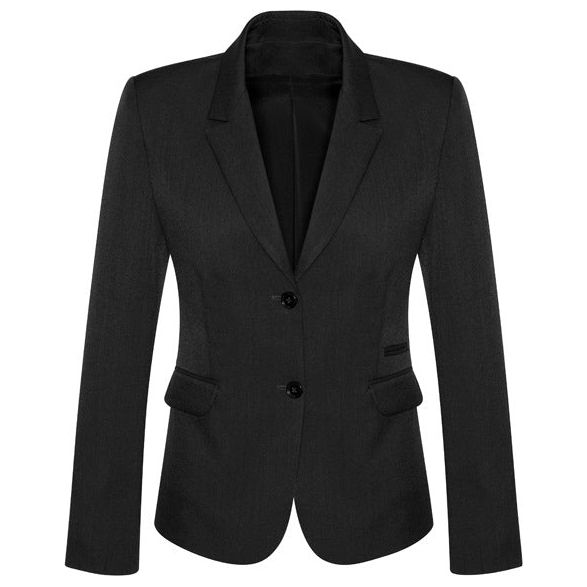 Biz Corporates Womens 2 Button Mid Length Jacket (64019) Corporate Dresses & Jackets, signprice Biz Corporates - Ace Workwear