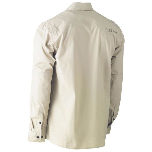 Bisley Flx & Move Long Sleeve Utility Work Shirt (BS6144) - Ace Workwear