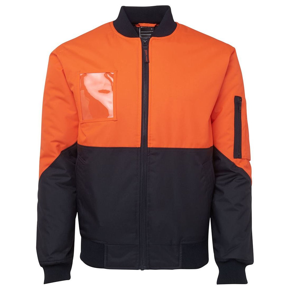 JB's Hi Vis Flying Jacket (6HVFJ) Hi Vis Cold & Wet Wear Jackets & Pants JB's Wear - Ace Workwear