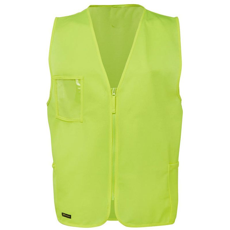 JB's Hi Vis Zip Safety Vest (6HVSZ) Hi Vis Vest JB's Wear - Ace Workwear