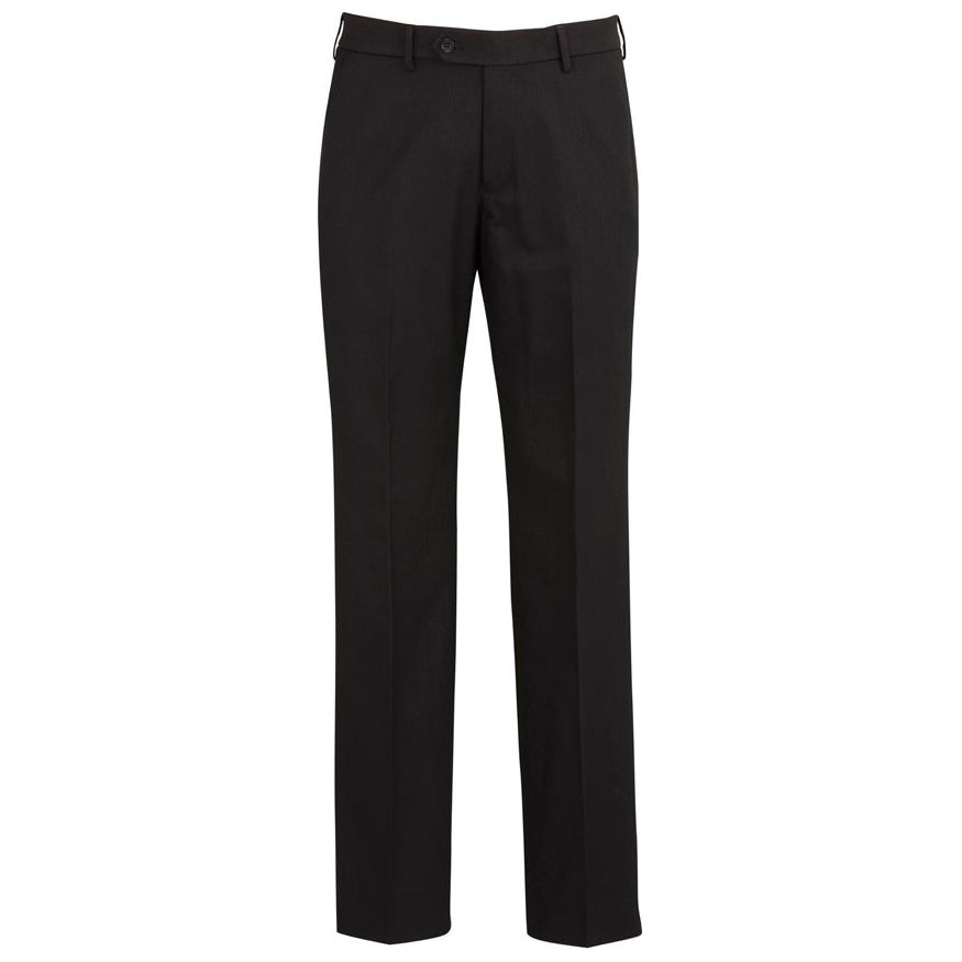 Biz Corporates Mens Flat Front Pant (70112) Mens Trousers, signprice Biz Corporates - Ace Workwear