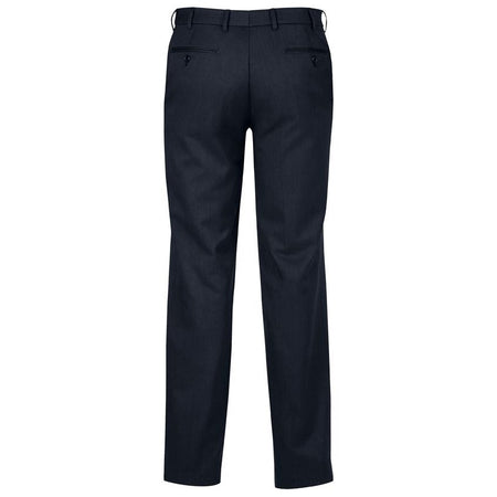 Biz Corporates Mens Flat Front Pant (70112) Mens Trousers, signprice Biz Corporates - Ace Workwear