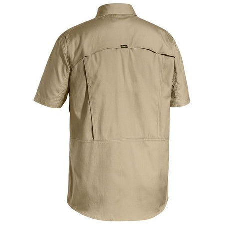 Bisley Mens X Airflow Ripstop Short Sleeve Shirt (BS1414) - Ace Workwear