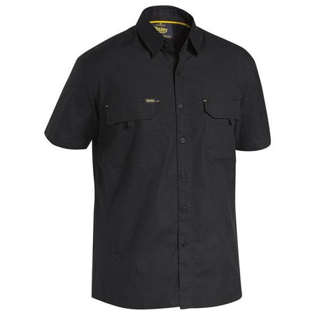 Bisley Mens X Airflow Ripstop Short Sleeve Shirt (BS1414) - Ace Workwear