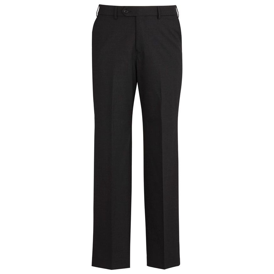 Biz Corporates Mens Flat Front Pant (74012) Mens Trousers, signprice Biz Corporates - Ace Workwear