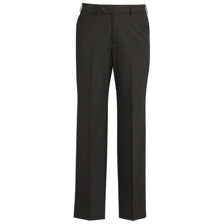 Biz Corporates Mens Flat Front Pant (74012) Mens Trousers, signprice Biz Corporates - Ace Workwear