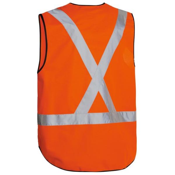 Bisley X Taped Hi Vis Vest (BT0347) - Ace Workwear