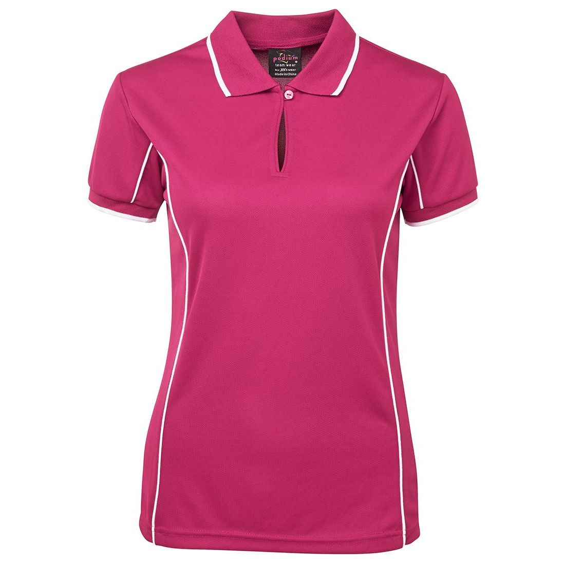 JB's Ladies Piping Polo (7LPI) Polos with Designs, signprice JB's Wear - Ace Workwear