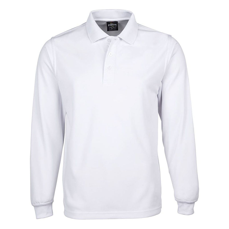 JB's Long Sleeve Poly Polo (7SPL) Plain Polos, signprice JB's Wear - Ace Workwear