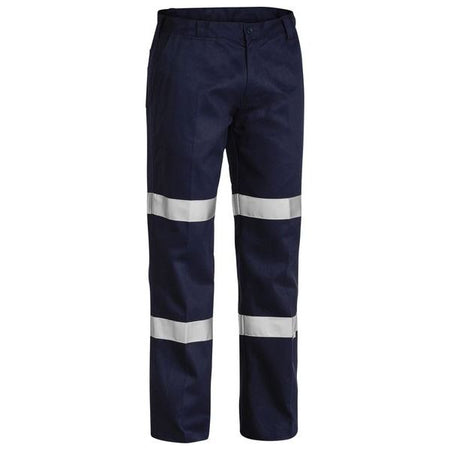 Bisley Taped Biomotion Cotton Drill Work Pants (BP6003T) - Ace Workwear