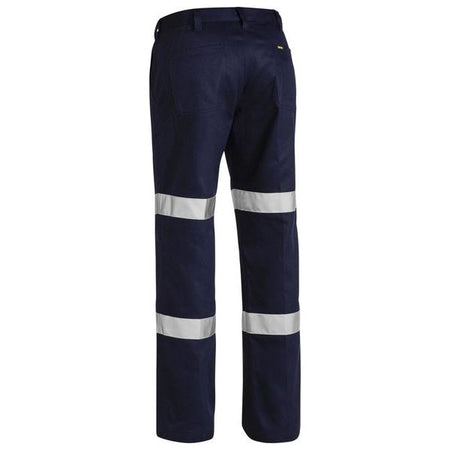 Bisley Taped Biomotion Cotton Drill Work Pants (BP6003T) - Ace Workwear