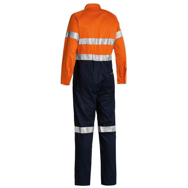 Bisley Taped Two Tone Hi Vis Lightweight Coveralls (BC6719TW)