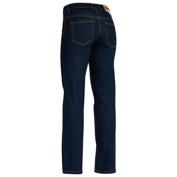 Bisley Ladies Denim Stretch Jeans (BPL6712) - Ace Workwear