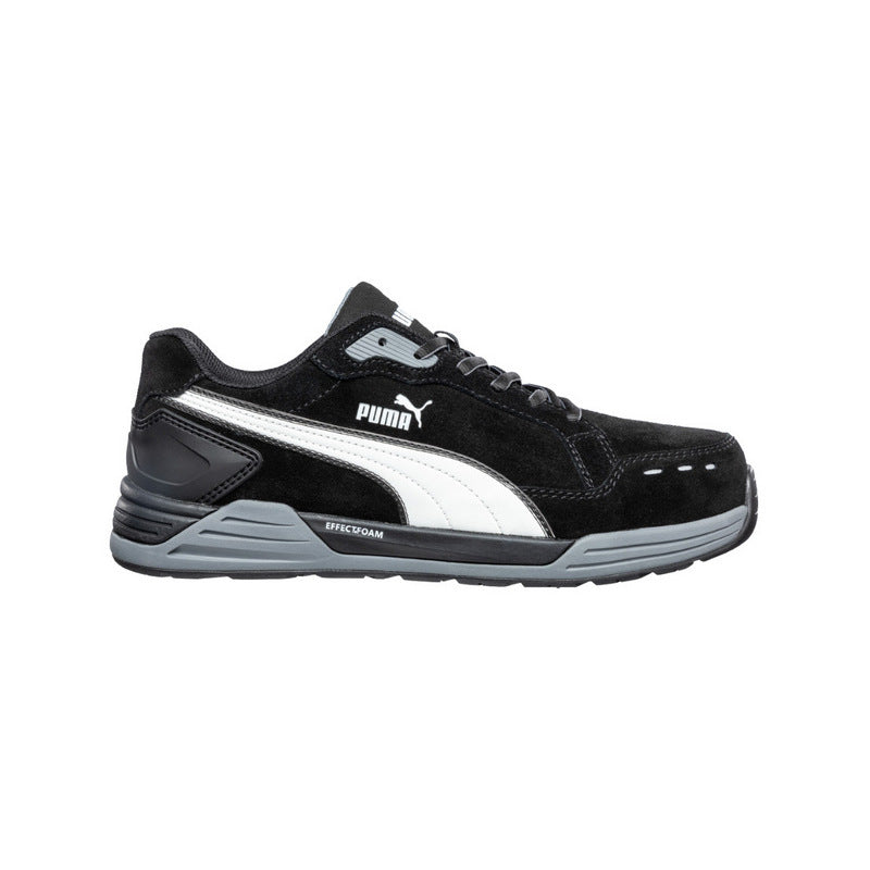 Puma Airtwist Black/White Lace Up Fibreglass Toe Safety Shoe (644657) (Pre Order)