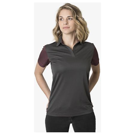 Beseen Ladies Sublimated Striped Sleeves Polo (BKP600L) Polos with Designs, signprice Beseen - Ace Workwear