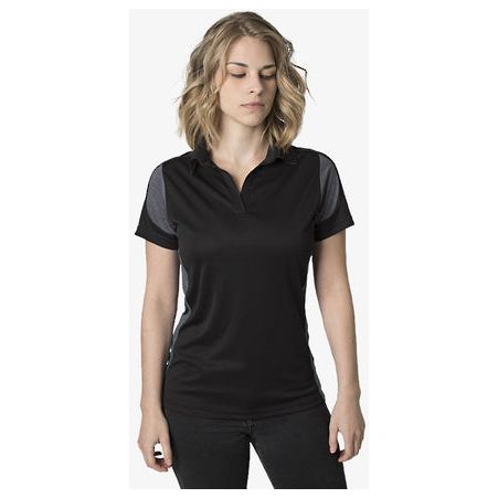 Beseen Ladies Contrast Side Panels Polo (BKP800L) Polos with Designs, signprice Beseen - Ace Workwear