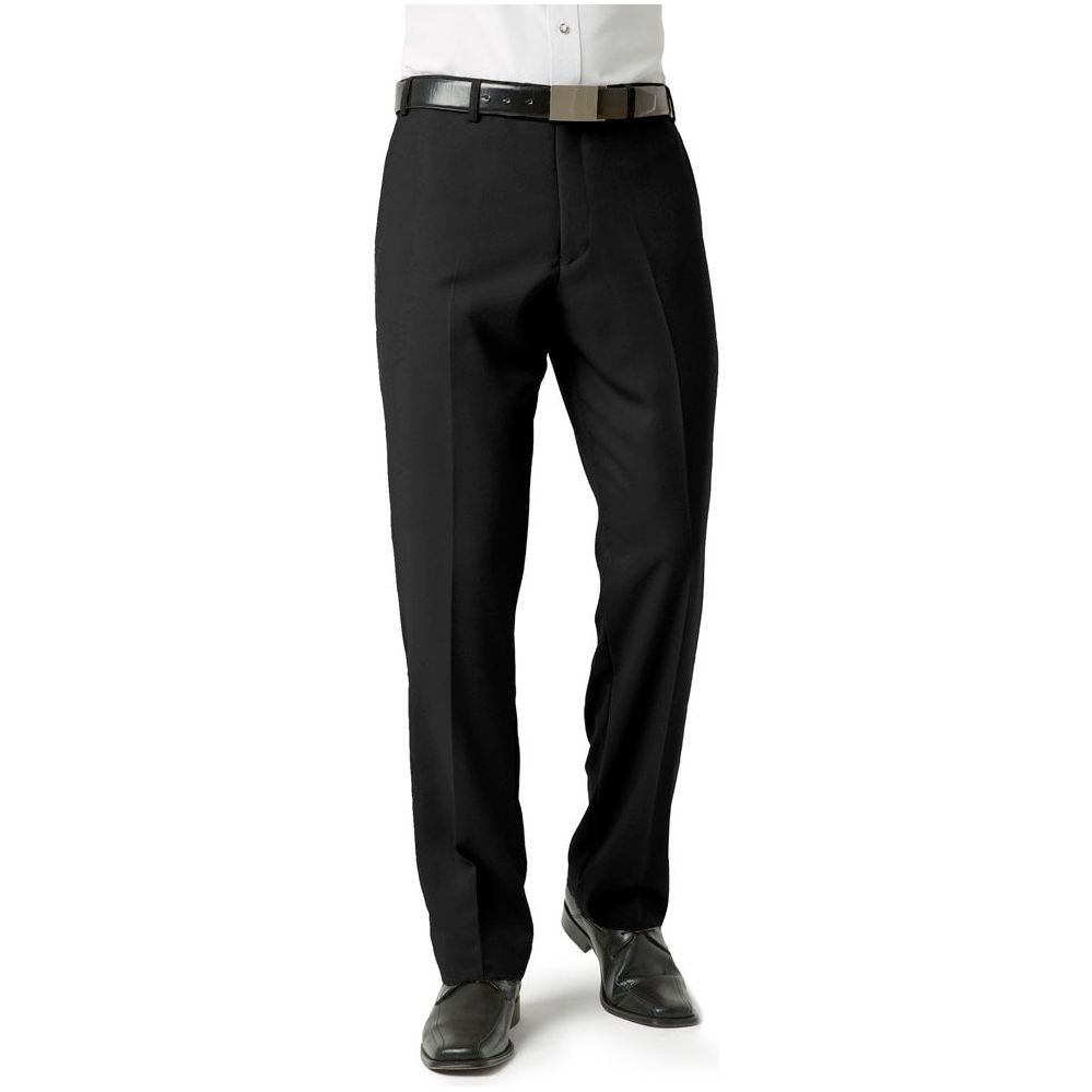 Biz Mens Classic Flat Front Pant (BS29210) Mens Trousers Biz Collection - Ace Workwear