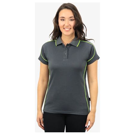 Beseen Ladies Contrasting Piping Polo (BSP09L) Polos with Designs, signprice Beseen - Ace Workwear