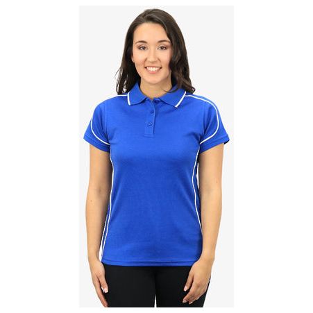 Beseen Ladies Contrasting Piping Polo (BSP09L) Polos with Designs, signprice Beseen - Ace Workwear