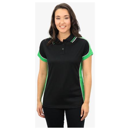 Beseen Ladies Contrast Polo (BSP15L) Polos with Designs, signprice Beseen - Ace Workwear