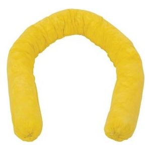 PRATT Yellow Hazchem Boom 420g / 7.6cm X 1.2m - Pack of 12 (BY420) Absorbent Booms Refills, signprice Pratt - Ace Workwear