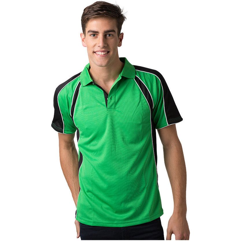 Beseen Contrast Sleeve Edge Polo (The Toucan) Polos with Designs, signprice Beseen - Ace Workwear