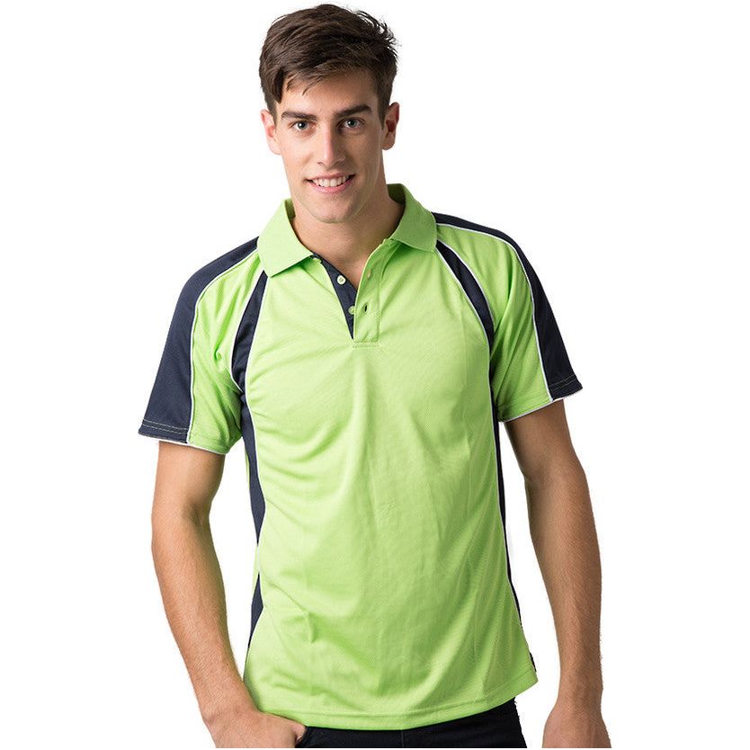 Beseen Contrast Sleeve Edge Polo (The Toucan) Polos with Designs, signprice Beseen - Ace Workwear