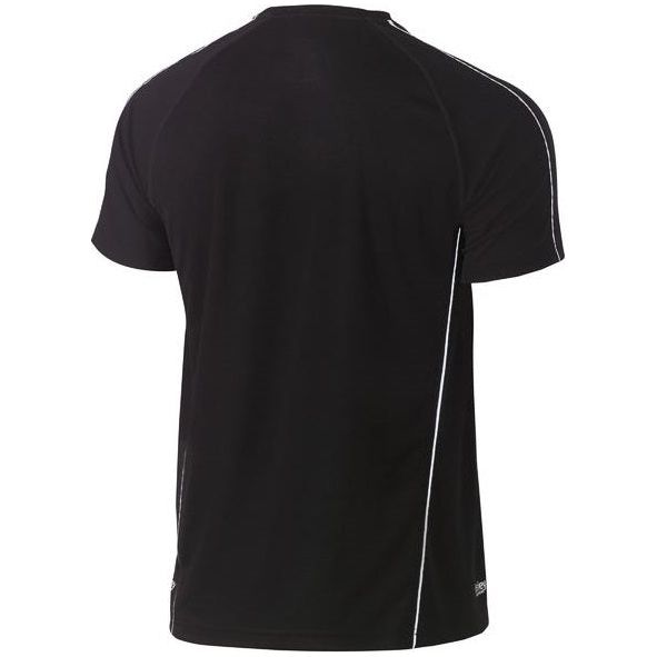 Bisley Cool Mesh Tee With Reflective Piping (BK1426) - Ace Workwear