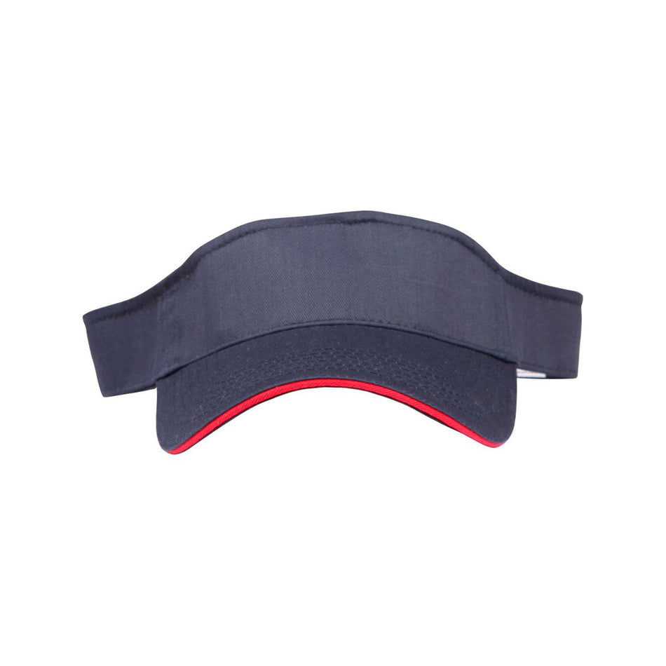 Polo Twill Visor - Pack of 25 signprice, Visor Winning Spirit - Ace Workwear