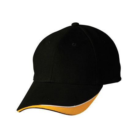 Triple Sandwich Peak Cap - Pack of 25 (CH68) - Ace Workwear