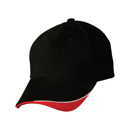 Triple Sandwich Peak Cap - Pack of 25 (CH68) - Ace Workwear