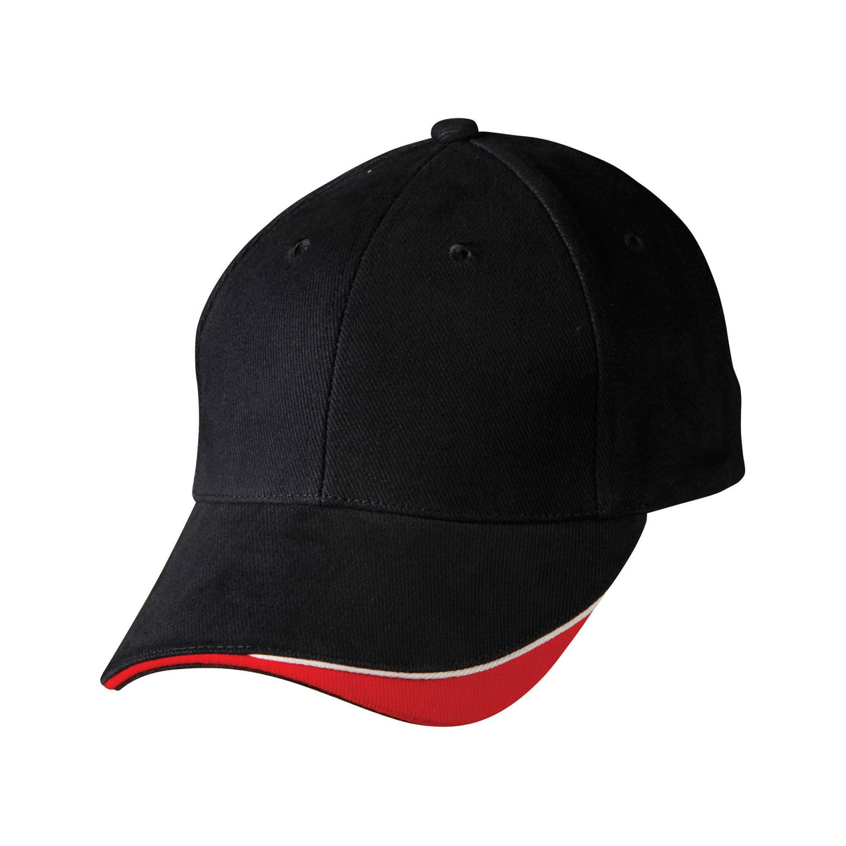 Triple Sandwich Peak Cap - Pack of 25 (CH68) - Ace Workwear