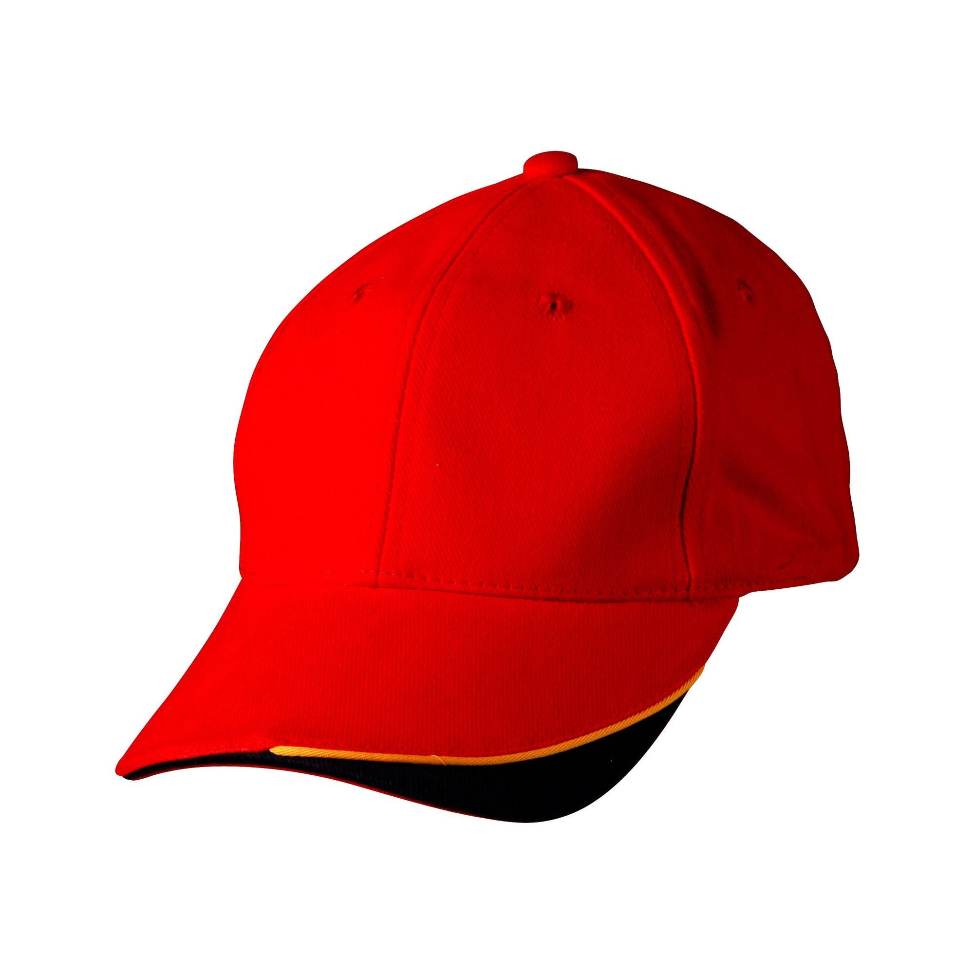 Triple Sandwich Peak Cap - Pack of 25 (CH68) - Ace Workwear