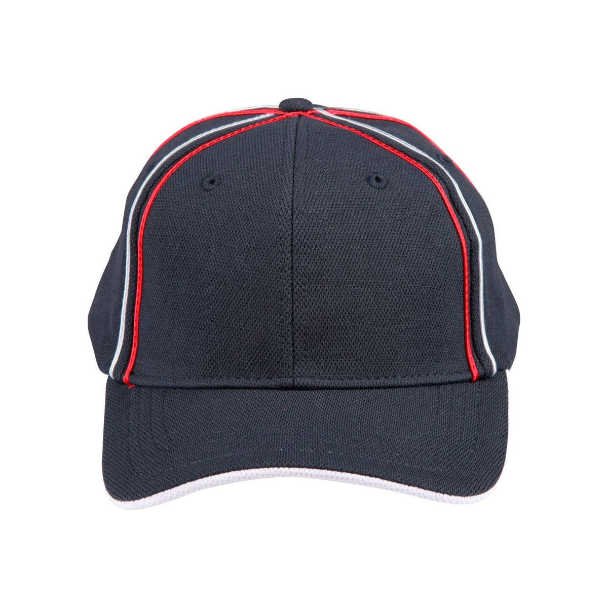 Tri-Colour Pique Mesh Cap - Pack of 25 (CH76) - Ace Workwear