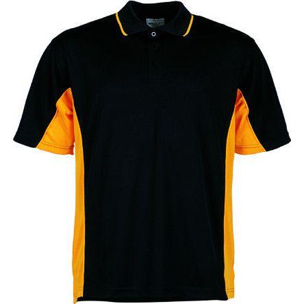 Bocini Mens Breezeway Panel Polo (CP0528) Polos with Designs, signprice Bocini - Ace Workwear