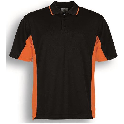 Bocini Mens Breezeway Panel Polo (CP0528) Polos with Designs, signprice Bocini - Ace Workwear