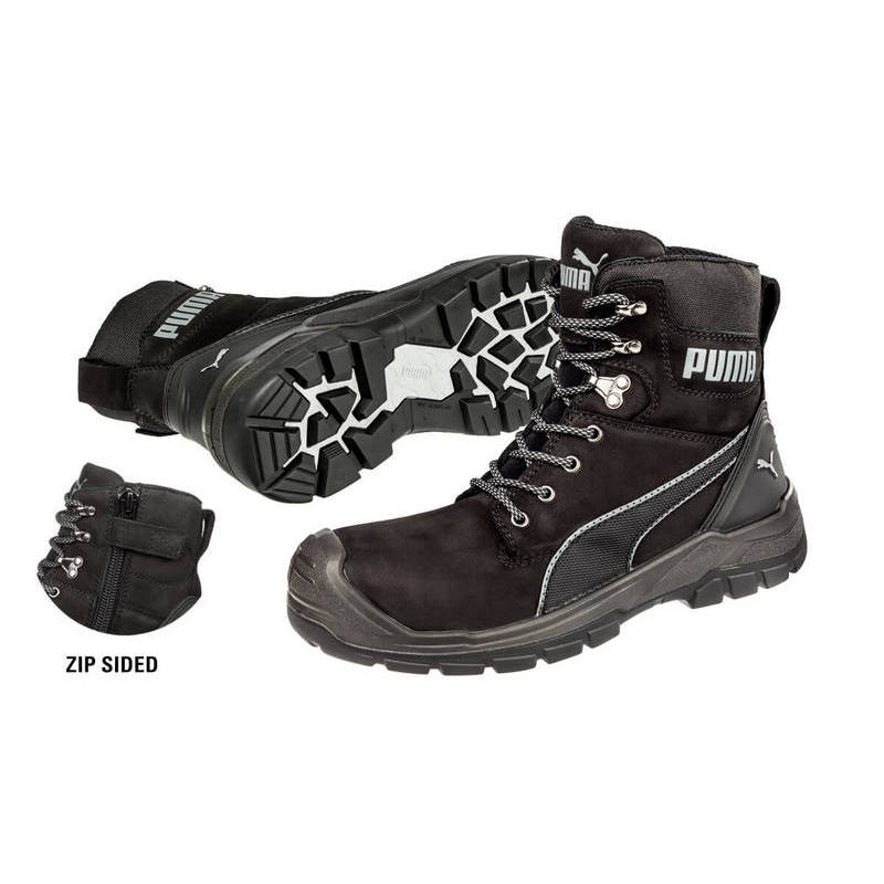 Puma Conquest Lace Up Fibreglass Toe Cap Safety Boot With Scuff Cap  (Pre Order) - Ace Workwear