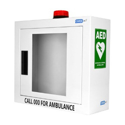 Mediq Defib Alarmed Cabinet - Suits HS1 And FRX Defibrillators MEDIQ - Ace Workwear